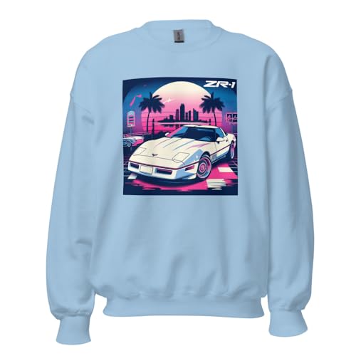 Sweat Corvette C4 ZR1 parfait pour vos rassemblements de voitures anciennes