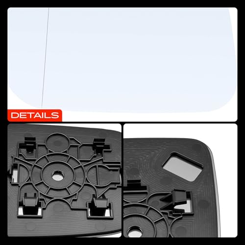 A-Premium Left Driver Side Non-Heated Mirror Glass with Backing Plate by A-Premium - Used condition - Image 9