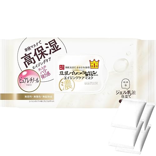 Sana Nameraka Honpo Soy Milk Isoflavone Wrinkle Facial Sheet Mask N 20...