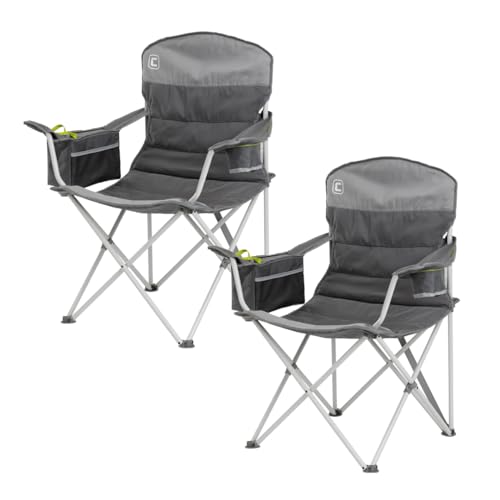 CORE Padded Quad Chair with Built-in Cooler | Folding Chair with ...