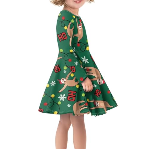 Vestido Princesa Infantil Manga Larga para Fiesta miniatura 4