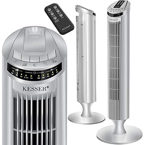 Kesser® Ventilador de Torre CONTROL REMOTO con Pantalla LED Cover