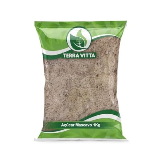 Açúcar Mascavo em Pacote de 1Kg