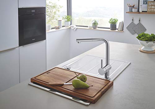 Grohe-Minta-Monomando-de-fregadero-12-cano-en-L-cromo-Ref-32168000