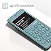 Punkt. MP02 4G LTE Minimalist Mobile Phone - Unlocked Cell Phone with Nano-SIM, Wi-Fi Hotspot, 2GB RAM+16GB Storage, Bluetooth, Digital Security, Multiband - Light Blue