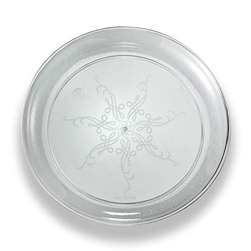 Caterers Collection 6-inch Clear Plastic Plates 20 Per Pack Caterers Collection 6-inch Clear Plastic Plates 20 Per Pack