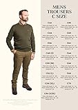 Pinewood Finnveden Hybrid Zip Off Stretch Hose für Herren. Für Outdooraktivitäten wie Wandern, Trekking, Jagd, Hundesport (C56, 713 H.Olive)