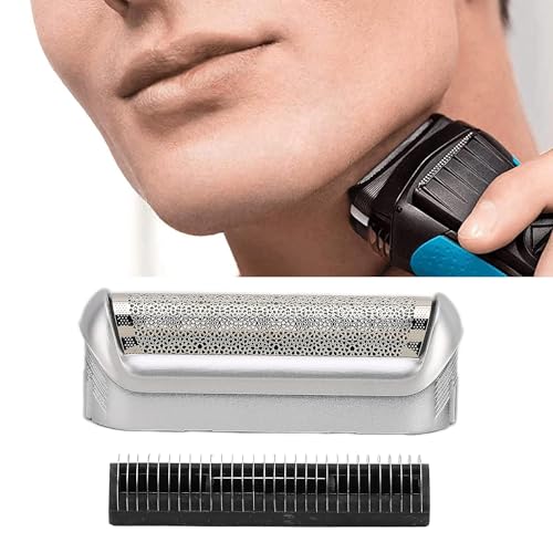 1Pc 5S Razor Replacement Foil and Cutter for Braun, Replacement Shaver Part Cutter Accessories for Braun M90 M60 P40 P50 P60 P70 P80 555 575 370, Men's Electric Shaver Replacement Heads, Men's