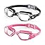 Black Clear & Rose-red Clear Black Clear & Rose-red Clear