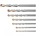 Price comparison product image Connex COX974907 Concrete Drill Bit of Carbide, Silver, 4 - 10 mm, Set of 7 Piece