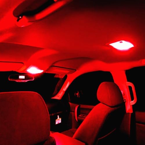 Bombillas LED interior rojo 578 6413 41mm miniatura 2