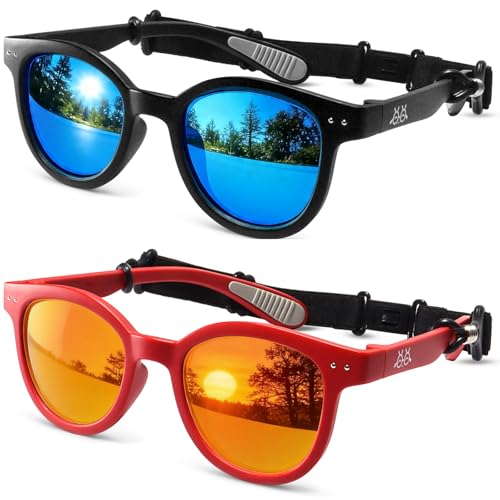 Image of EYEBUDDY Kids Toddler Sunglasses Age 2-4 /3-5 Boys Girls Polarized UV Protection Sun Glasses for Age 2-8