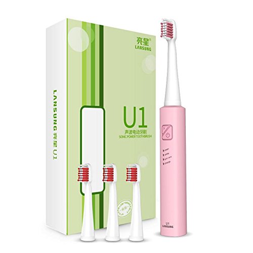 Bluelover Lansung U1 Usb Sonic Teeth Clean Whitening Smart Electric Toothbrush Oral Gum Care Rechargeable - #03