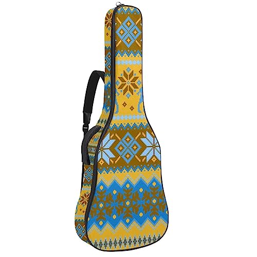 Housse pour guitare acoustique – Motif losanges – Vert Grand étui pour guitare compatible avec la plupart des tailles de guitare, Multicolore 5., 42.9×16.9×4.7 in, Motif imprimé tendance - Les Beatles, Paul McCartney, John Lennon, RIngo Starr, George Harrison Housse pour guitare acoustique – Motif losanges – Vert Grand étui pour guitare compatible avec la plupart des tailles de guitare, Multicolore 5., 42.9x16.9x4.7 in, Motif imprimé tendance