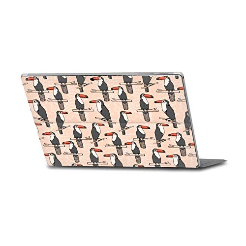 Skin vinyle toucan pour Surface Pro : l'accessoire idéal au bureau et en café