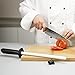 SHARPAL 118N Professional Ceramic Sharpening Fine Honing Rod Steel Kitchen Knife Sharpener Stick, With Anti-Breaking Cap