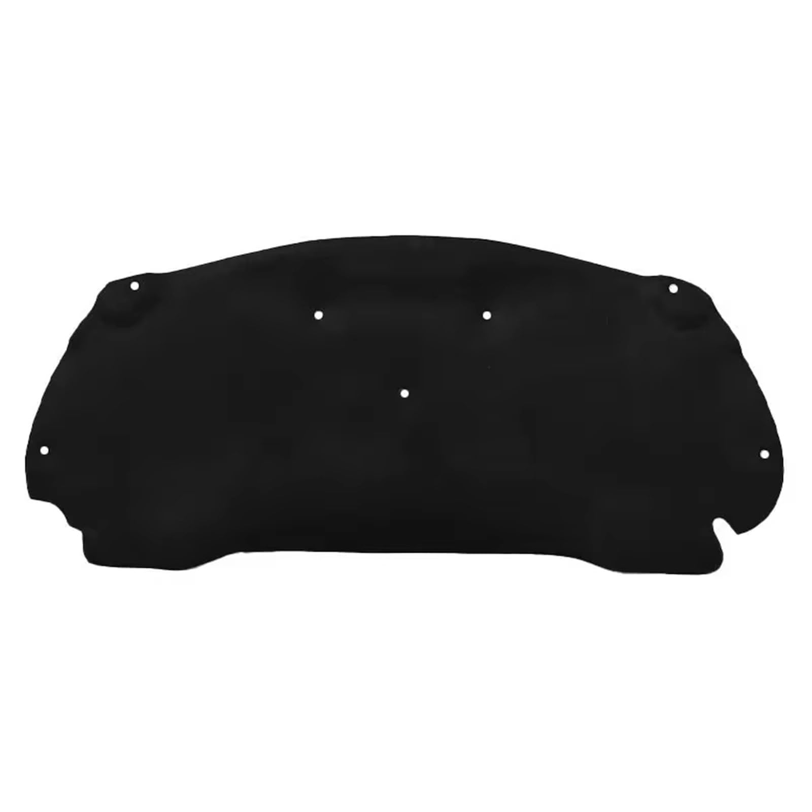 Gtdtixc Black Front Bonnet Sound Proof Mat For Peugeot 508 W23 2010~2018 Engine Cover Liner Cotton Soundproof Heat Mat Car Hood Insulation Pad(Black)