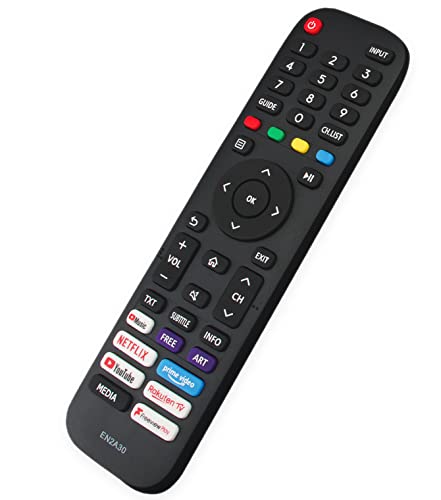 VINABTY Replacement Remote Control Fit for Hisense 4K TV 55A7300F 55A7320F 55A7340F 55A7360F 55AE7200F 55AE7210F 55AE7230F 55AE7250F 55A7300FTUK 55A7320FTUK 55AE7200FTUK 55AE7210FTUK - Image 3