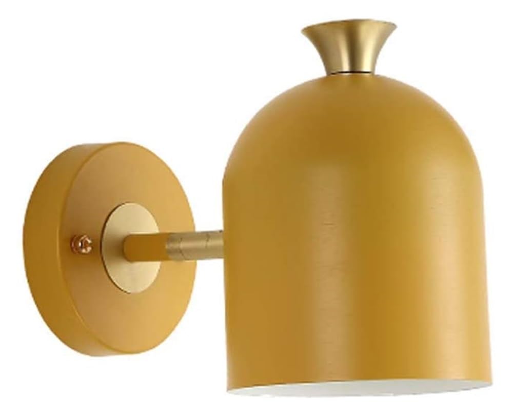 HXYSXHJUO Modern Indoor Wall Lamps & Sconces Nordic Aluminum Bedroom Bedside Mount Light Fixture E26/E27 Base for Living Room Lighting