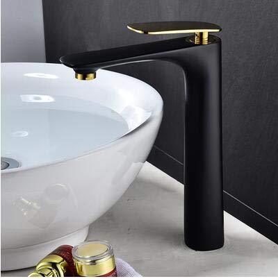 Robinetterie de salle de bain JCAKES anti-fuite et sans traces de calcaire