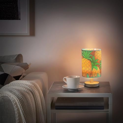Lámpara de noche piña para mesa infantil con USB miniatura 6