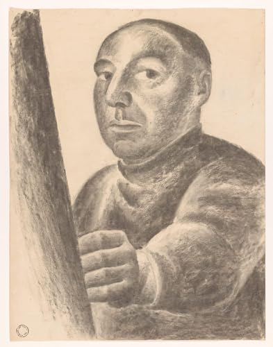 Image deco d'art murale Leo Gestel autoportrait impression sur toile premium 60x90