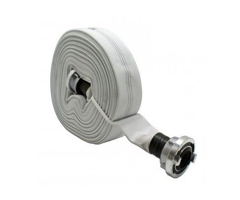 Bauschlauch B-Schlauch mit Storz Kupplung 3 Zoll 75mm 25m 10bar Industrieschlauch Gülleschlauch THW Feuerwehrschlauch Abwasserschlauch