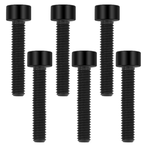 Image of M6x30mm Titanium Bolts, Black, 6PC