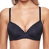 Push-Up Susa Damen Wiesn-Zauber 8025 mit Push-Up-Schalen Dirndl-BH, Schwarz (schwarz 004), 75E