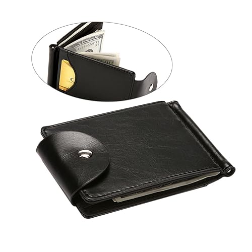 Practical Men's Wallet Compact - Card Holder Unique Design for Daily Use Multi-purpose Clutch Purse and Money Storage Creative Card Case4