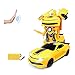 Poooc RC Auto Roboter Spielzeug EIN-klick-Verformung Gestenerkennung Fernbedienung Auto 1/14 Elektro Kinder Hobby Spielzeug Mit Licht 8km/h Hochgeschwindigkeits Sportfahrzeug Modell Geschenke