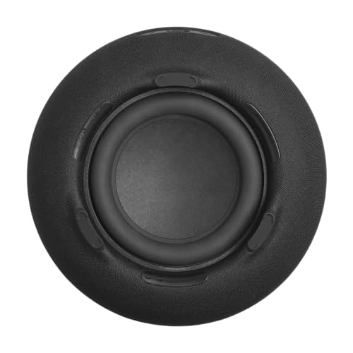 Harman Kardon Aura Studio 5 Bluetooth-speaker, Constant Sound Field-technologie, 3-weg luidsprekerontwerp, Auracast Multi-Speaker Connectie, Kleurrijke lichtshows, 360° sfeerverlichting, Zwart - Afbeelding 3