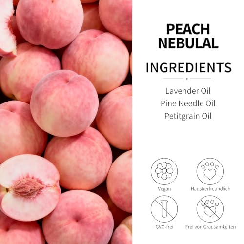 Image of Hanging Car Air Freshener-PeachNebula,Long Lasting Fragrance Car Scents,Car Decorations