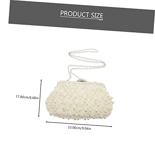 Sac de soirée pochette à perles petit sac à main de réunion - 4