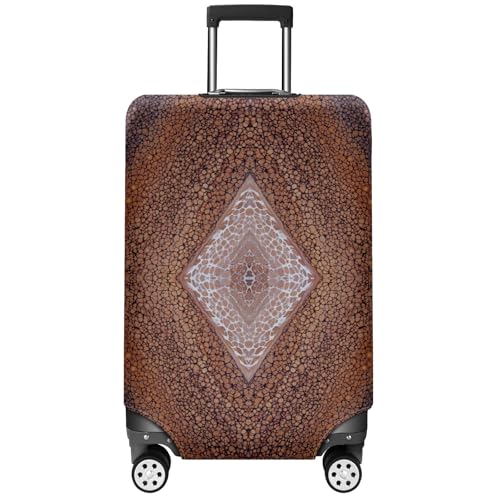 Travel Luggage Cover Suitcase Protector Scratch-Resistant Fit Not Included Suitcase Rhombic Object S-19-21in