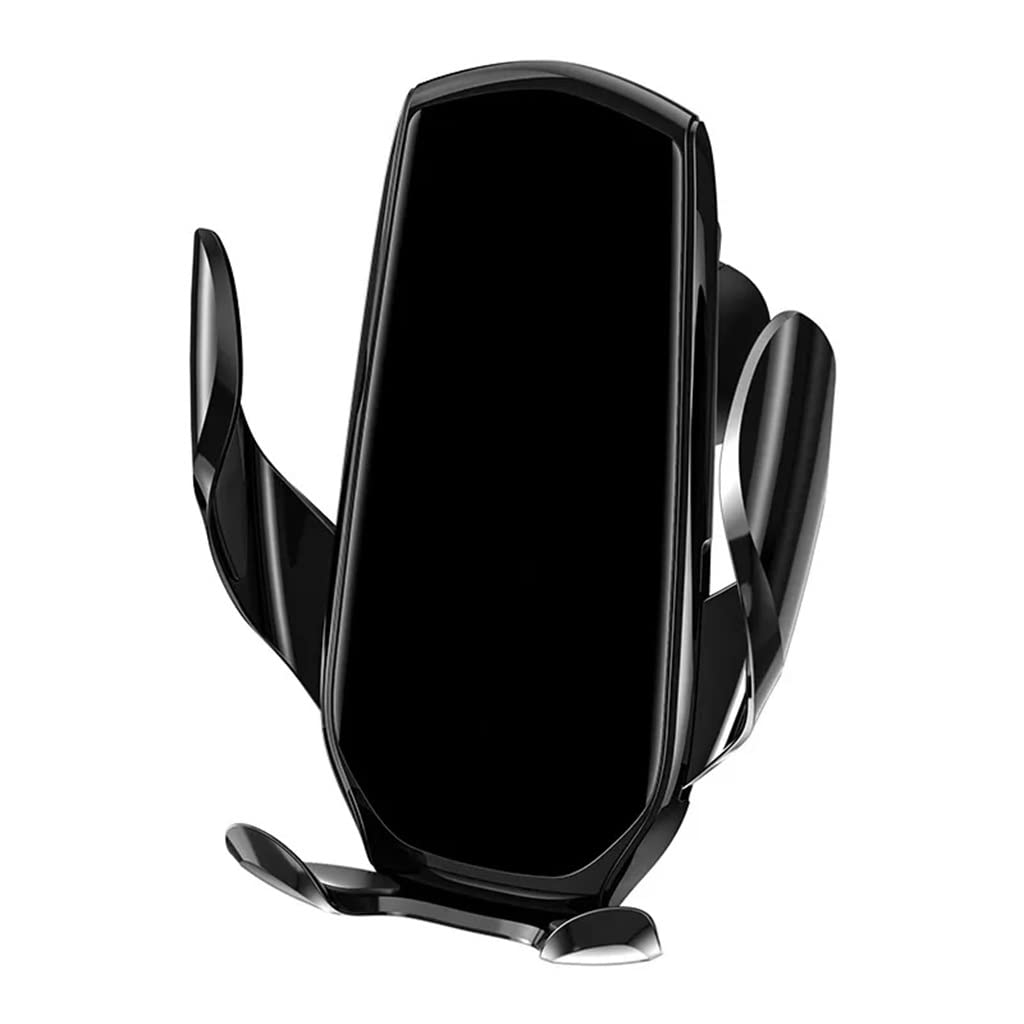 Navigation de voiture sereine avec le support de téléphone portable gravité sur miroir