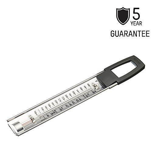 Taylor Pro Jam Thermometer with Cool Touch Handle, Stainless Steel