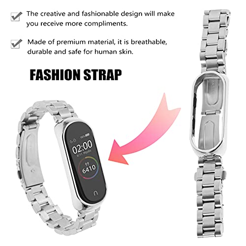 ABOOFAN 1Pc Rvs Horloge Vervanging Band Eenvoudige Polsband Nuttig Band - Afbeelding 5