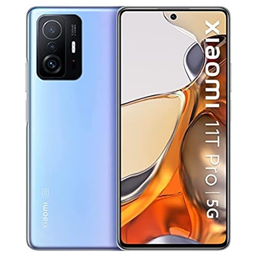 Xiaomi 11T Pro 5G - Smartphone 256GB, 8GB RAM, Dual Sim, Celestial Blue