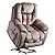CANMOV Large Power Lift Recliner Chair with Massage and Heat for Elderly, Overstuffed Wide Recliners, Heavy Duty and Safety Motion Reclining Mechanism with USB Ports, 2 Concealed Cup Holders by CANMOV