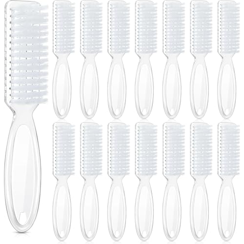 Patelai 15 Pieces Nail Brush Handle Grip for Fingernail Toe Scrub Cleaning