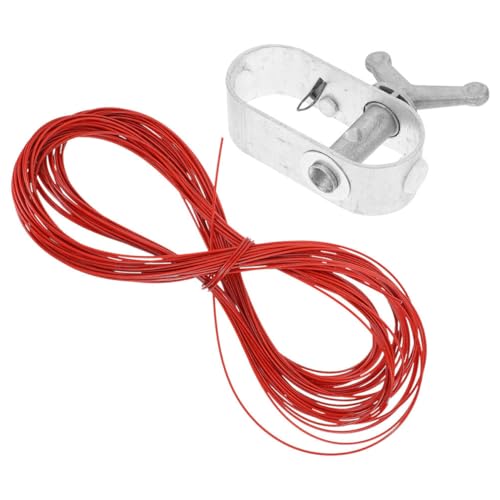 HEMOTON - HEMOTON 1 Satz Poolabdeckungs Winde mit Kabel Ratsche für Sichere Befestigung von Oberirdischen Pools Kabel für Wintereinsatz