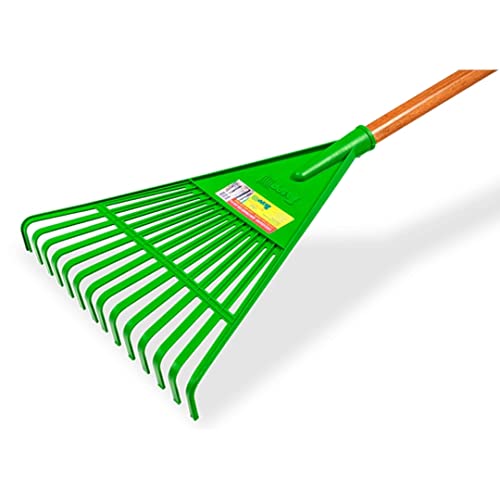 Trapp Vassoura Ancinho Plástica Rastelo de Jardim com Cabo 120cm