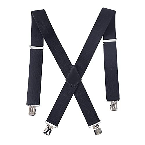 Bretelles Réglables En Y Pour Hommes Bretelles Robustes Largeur 3.5Cm Clip