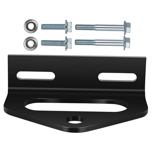 Abaodam Accesorios de Montaje de cortacésped remolcar Tráiler Parte del cortacésped Montaje de Enganche de Remolque Kit de Enganche de Cero Accesorios para cortacésped Planchar Negro