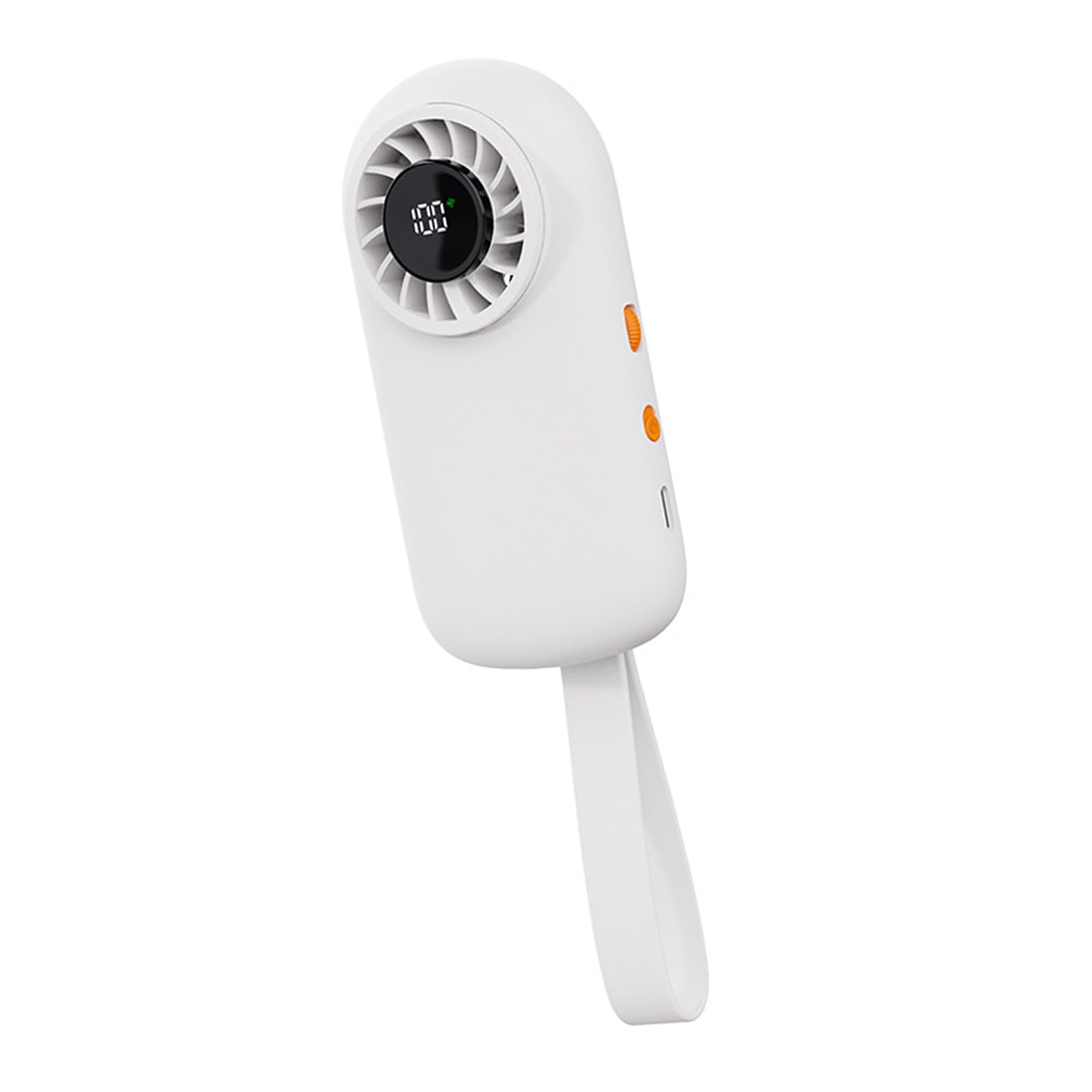 Kalttoy Portable Handheld Small Fan USB Rechargeable Pocket Cooling Fan Light Weight Outdoor Personally Coolers Enduring Outdoor Portable Handheld