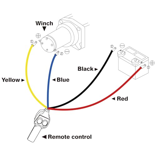 XPV AUTO 2500lbs Electric Winch
