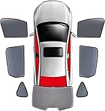 【Einfach zu installieren】 Für die Installation sind keine weiteren Werkzeuge erforderlich. Sie müssen lediglich den Auto-Sonnenschutz am hinteren Seitenfensterrahmen Ihres Autos anbringen, ihn dann an der Tür befestigen und schon können Sie die Installation schnell abschließen. Kann in der Maschine gewaschen und zur Aufbewahrung im Autoablagefach gefaltet werden.