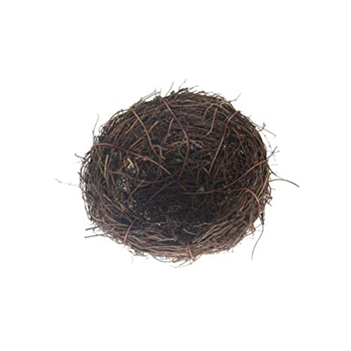 nid en rotin décoration d'oiseaux nichoir artificiel cotillons de pâques décor floral nid d'oiseau naturel décor de nid d'oiseau le nid d'oiseau bifurquer...