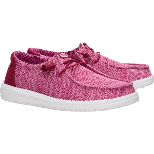 Image of HEYDUDE Women's Wendy Stretch Sox Slip On Loafer | Lightweight Stretch Mesh Easy On | Elastic Laces, Sock Like Fit